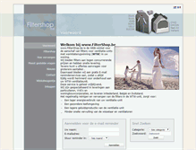 Tablet Screenshot of filtershop.be